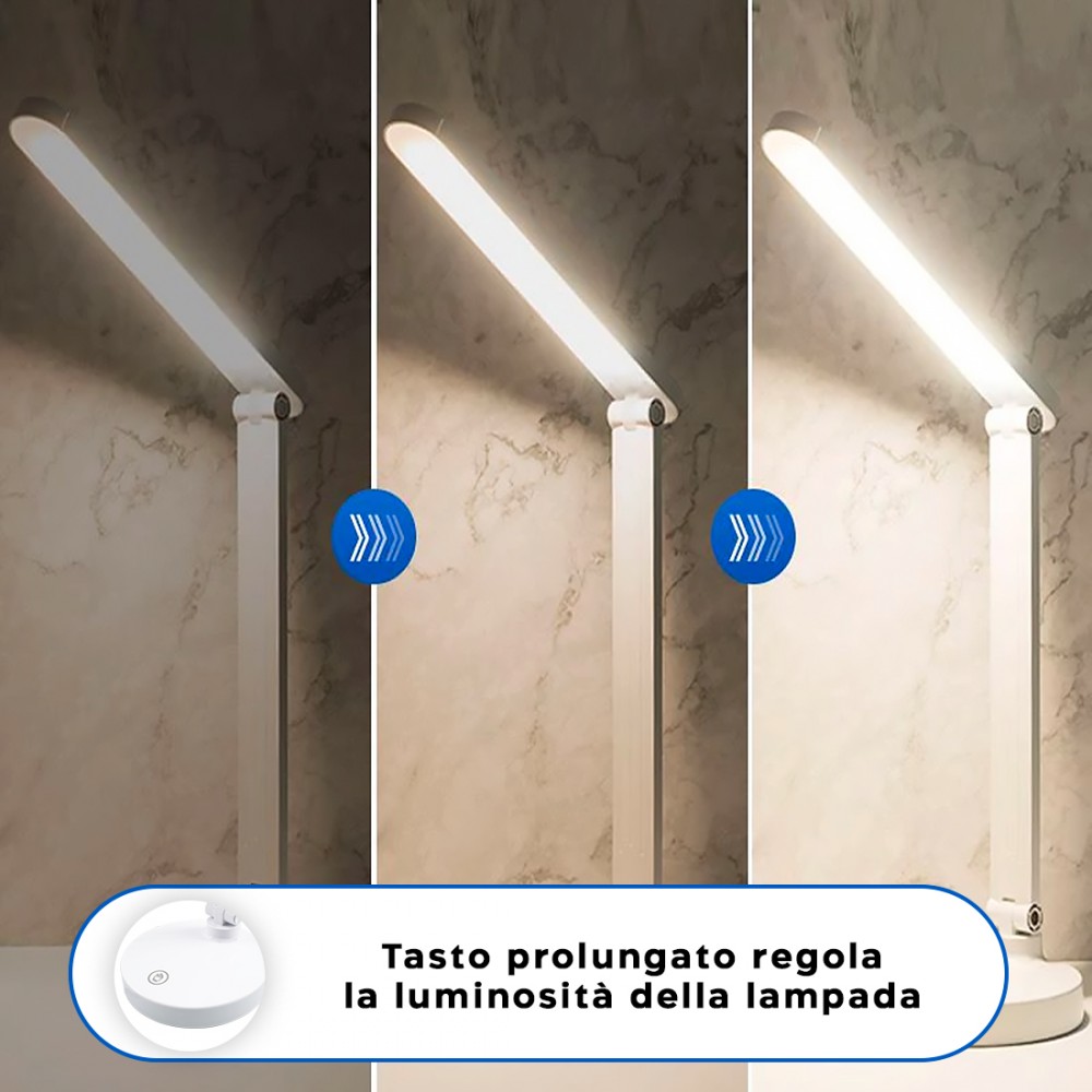 Lampada LED da Scrivania Touch Control...