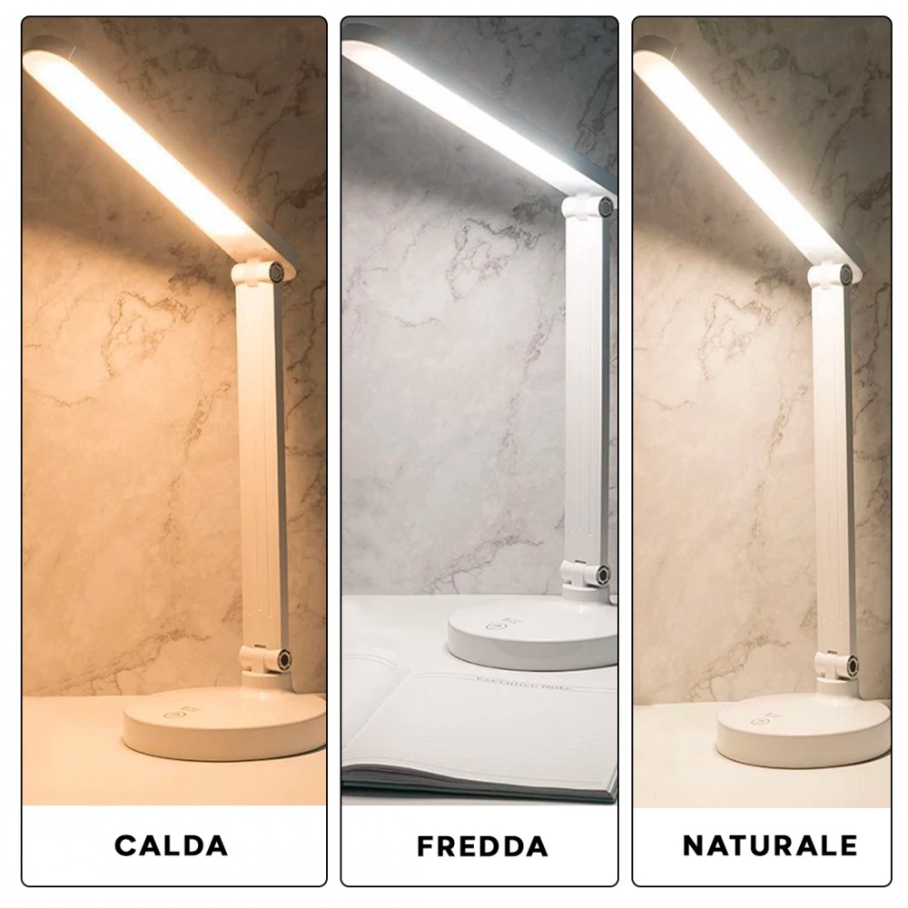 Lampada LED da Scrivania Touch Control...