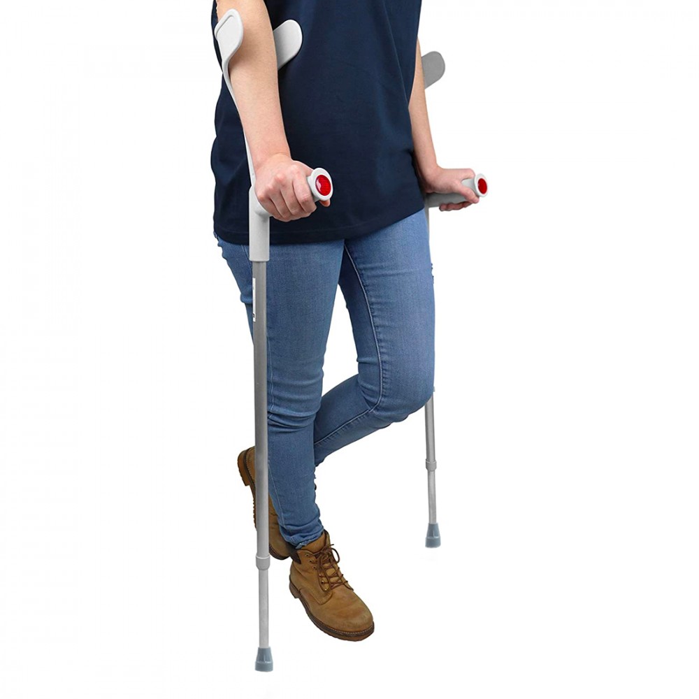 Coppia Stampella Ortopedica Bastone Canadese...