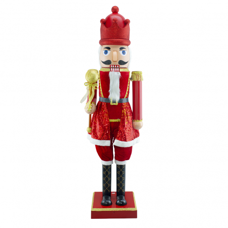 Soldato Schiaccianoci Gigante 160 Cm 392005 con Musica e Movimento Decorazione