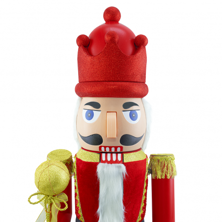 Soldato Schiaccianoci Gigante 160 Cm 392005 con Musica e Movimento Decorazione