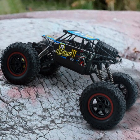 Macchina Telecomandata ROCK CRAWLER Modellino in Scala 1:14 con 4 Ruote Motrici