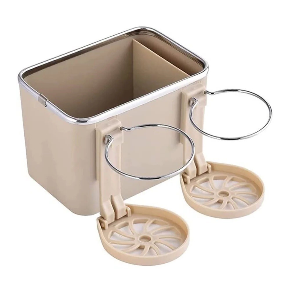 Organizer Auto Multifunzionale Porta Bibite...