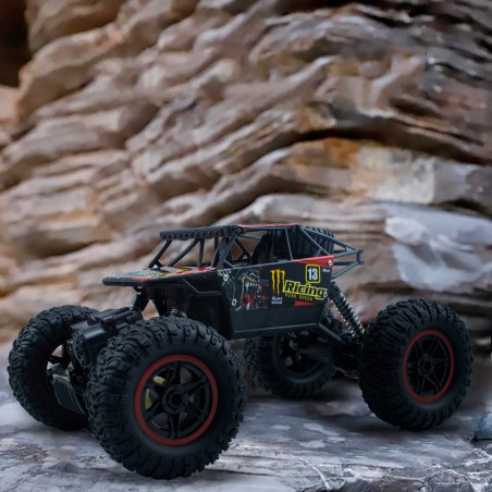 Macchina Telecomandata ROCK CRAWLER Modellino in Scala 1:14 con 4 Ruote Motrici