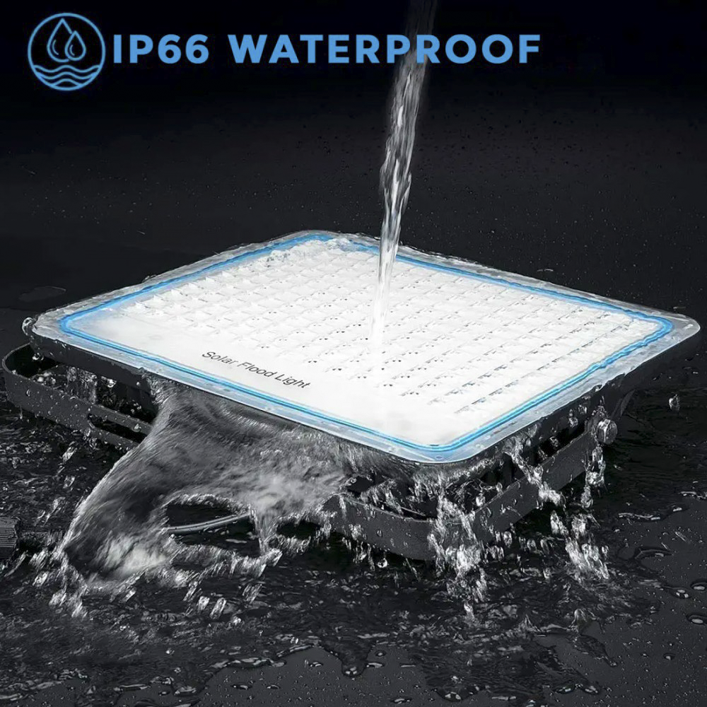 Faro LED Lampada Pannello Solare 100W 101138...