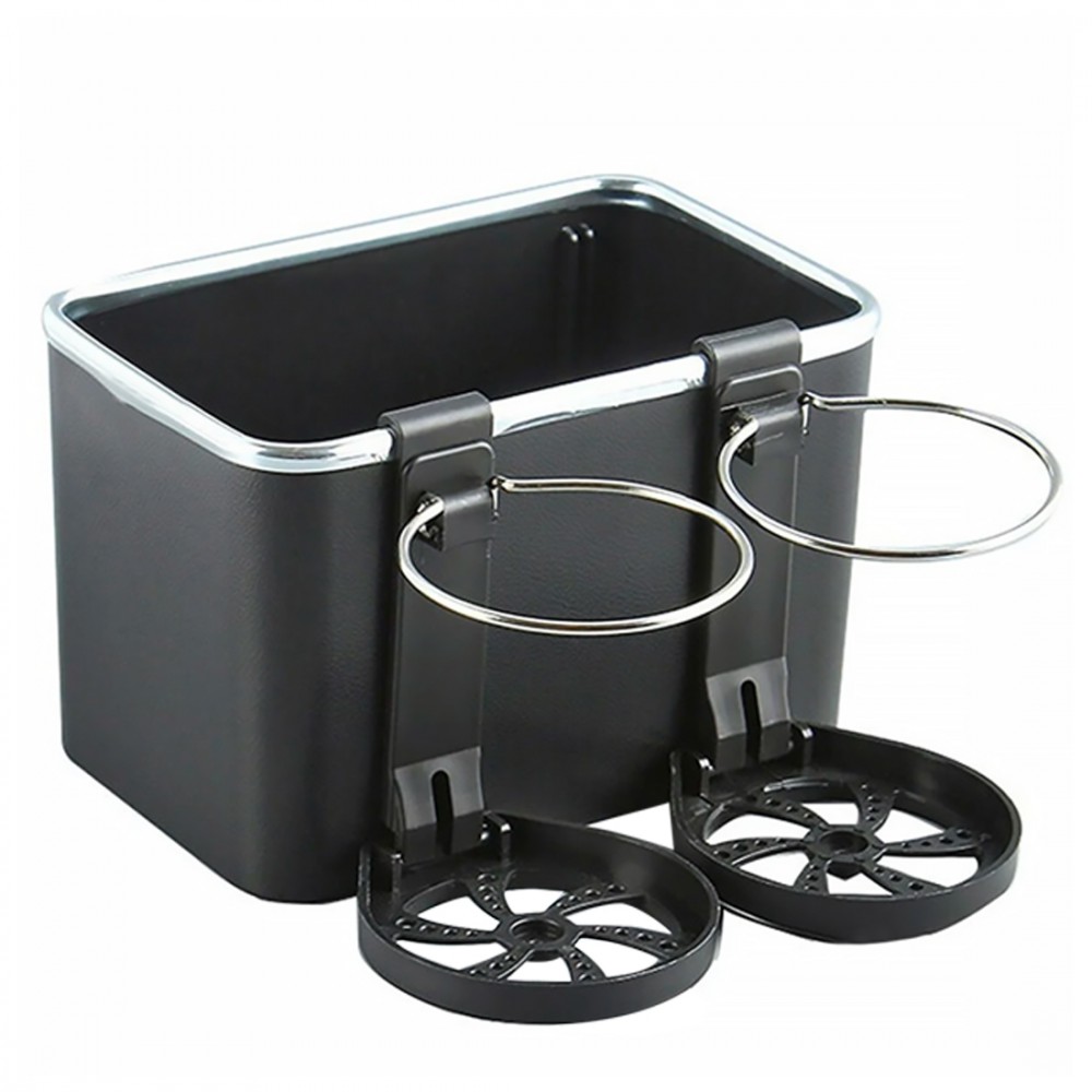 Organizer Auto Multifunzionale Porta Bibite...