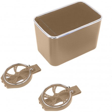 Organizer Auto Multifunzionale Porta Bibite Scompartimento Portaoggetti Telefono