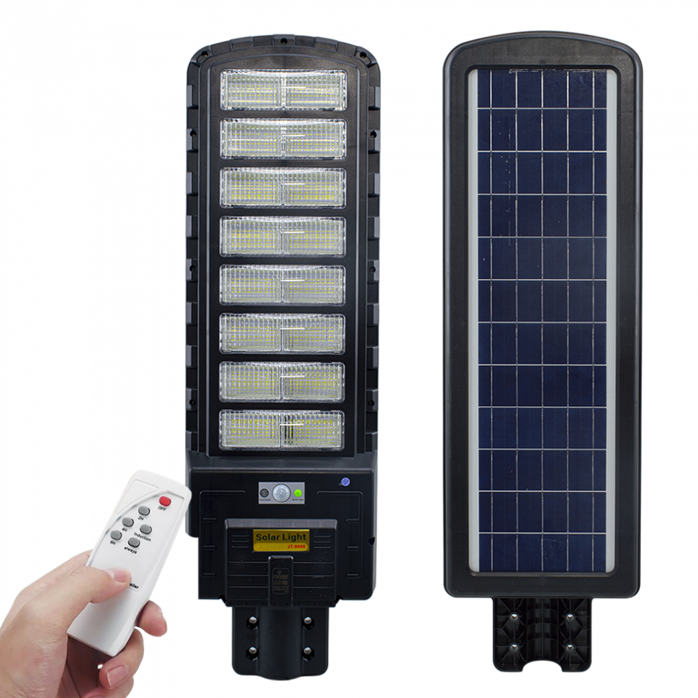 Lampione Stradale 508255 Ricarica Solare 800W Sensore di Movimento e Telecomando