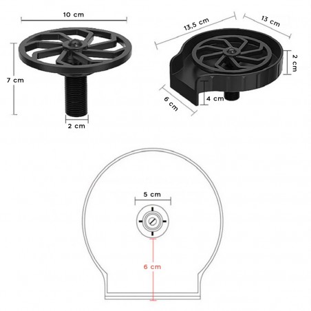 Lavabicchieri da Bar Sciacquatrice Per Bicchieri da Cucina per Uso Domestico
