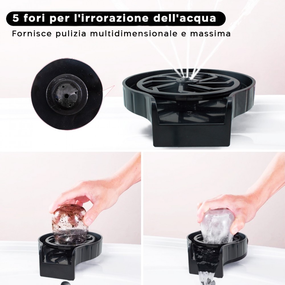 Lavabicchieri da Bar Sciacquatrice Per...