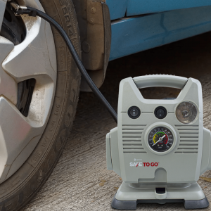 Compressore ad Aria 12V Safe To Go Pneumatici Auto... 2