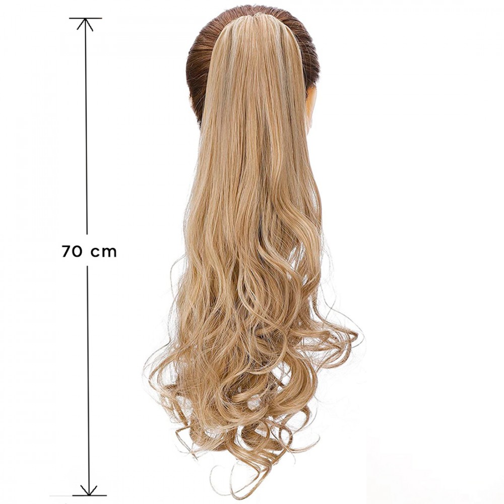 Extension Coda Capelli Biondo JAMILE con Clip...