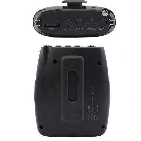 Amplificatore Portatile Vocale SK-105 Altoparlanti Wireless Radio FM e Microfono