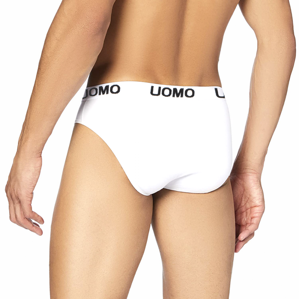 Slip da uomo B-0021 mod. NIKI cotone in tinta...