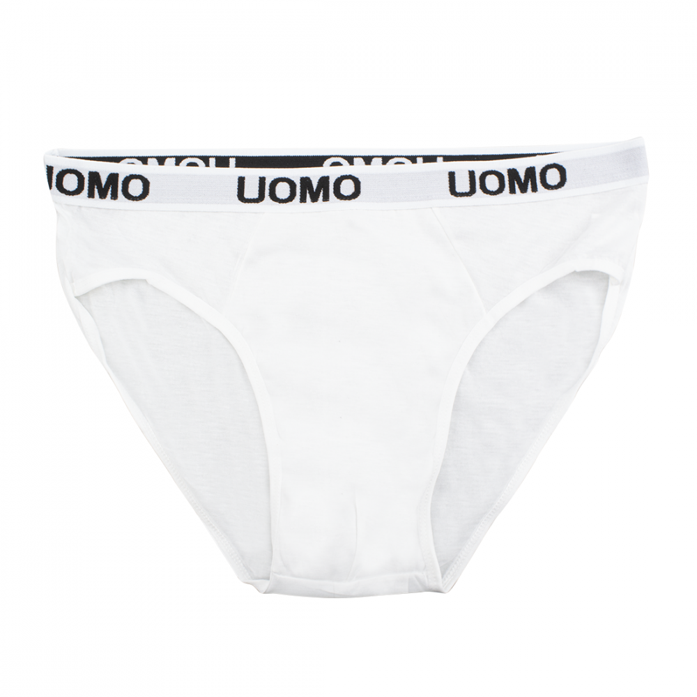 Slip da uomo B-0021 mod. NIKI cotone in tinta...