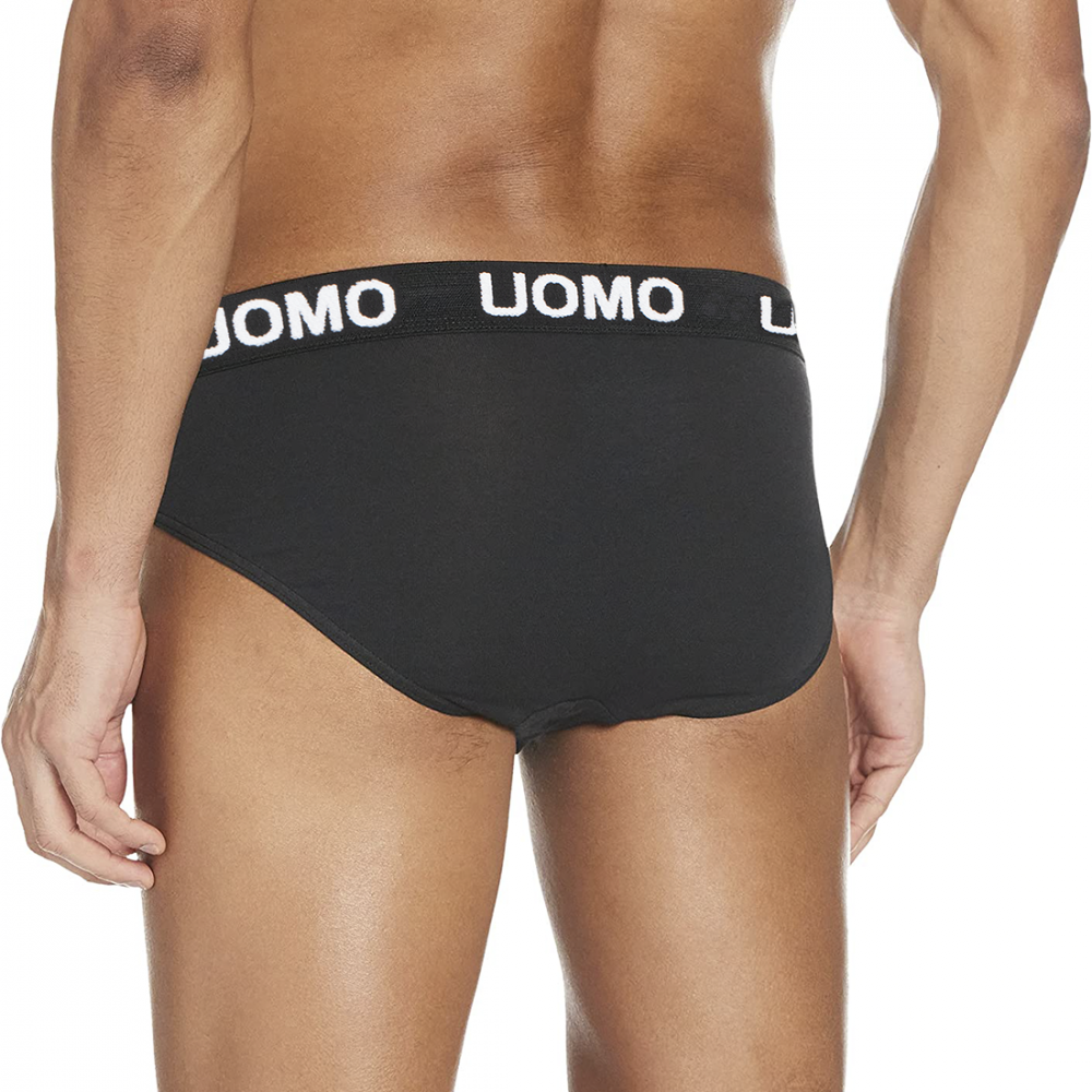 Slip da uomo B-0021 mod. NIKI cotone in tinta...