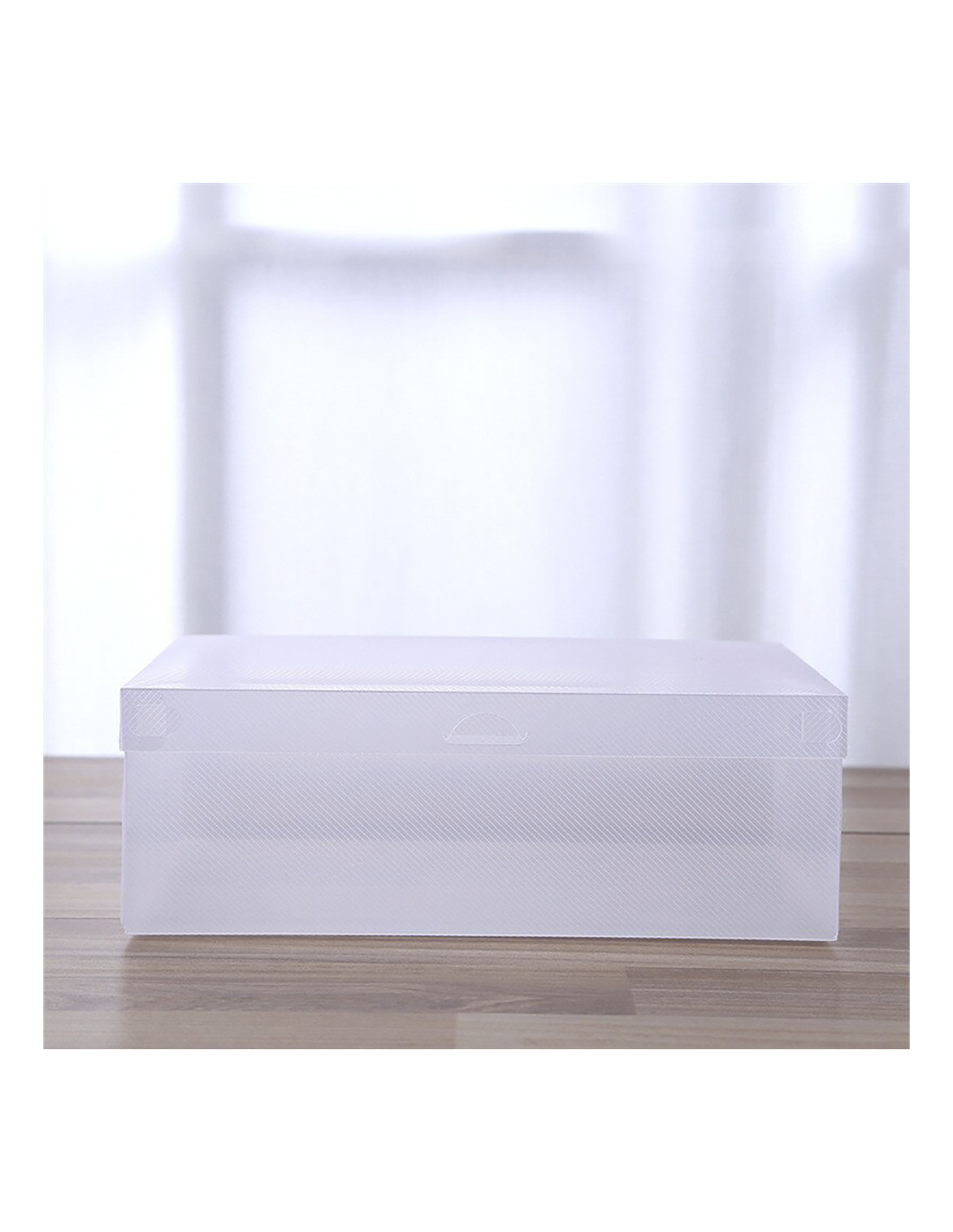 Set 10 Pz Scatola Contenitore Organizzatore Scarpe Trasparent Box  Salvaspazio
