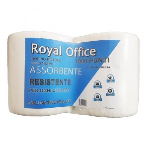 Pack 10 Maxi Bobine di Carta Industriale 800 Strappi... 2