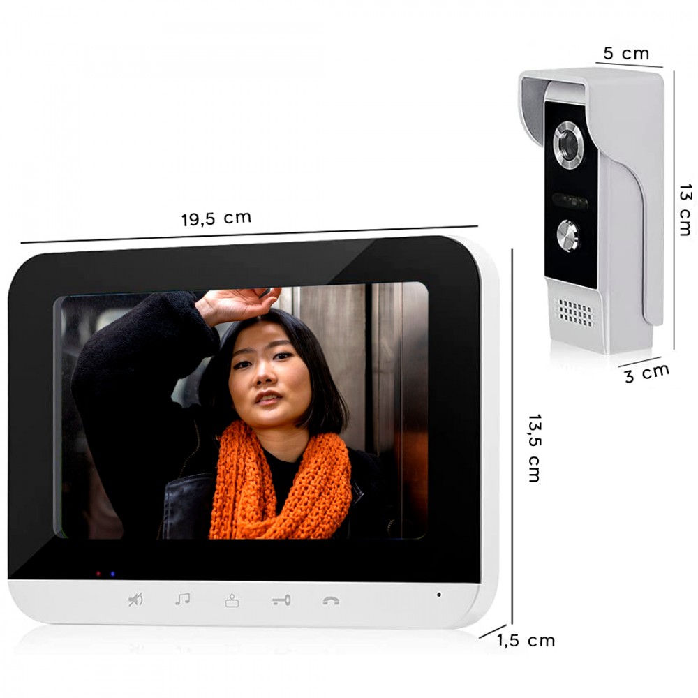 Videocitofono Monofamiliare Wi-Fi con...