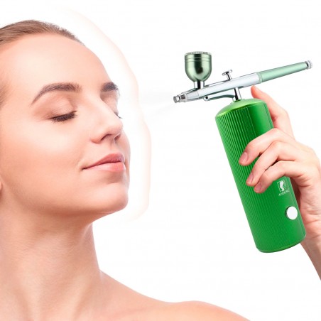 Aerografo Skincare Ossigenoterapia Spray Viso e Corpo Nebulizzatore Ricaricabile
