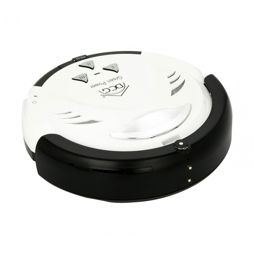 DCG BS1025 Twist Robot intelligente aspirapolvere automatico a sensori con telecomando multifunzione