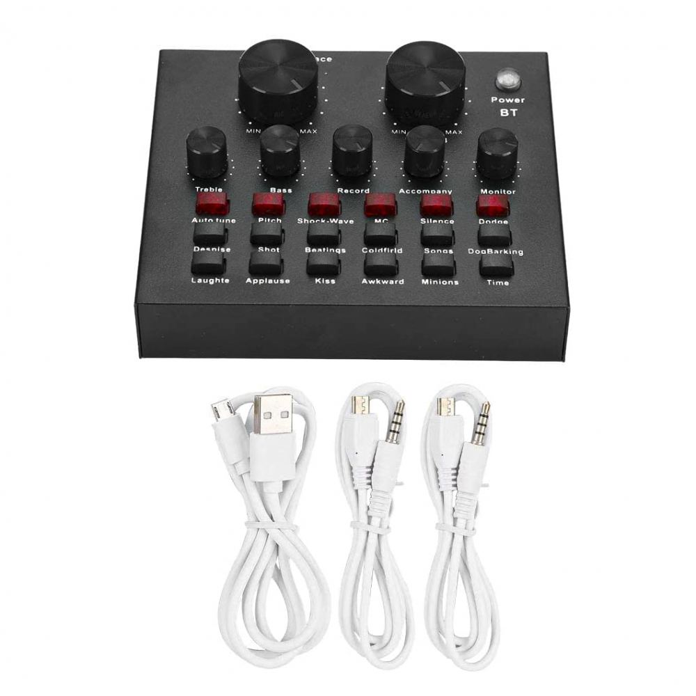 Kit Microfono a Condensatore per PC con Scheda...