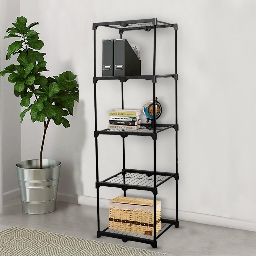 Scaffale 5 Ripiani da Bagno Cucina Struttura...