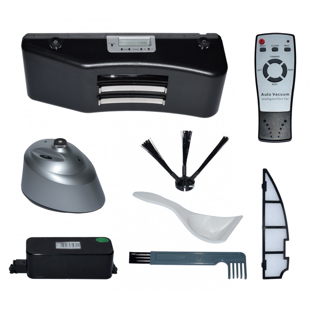 DCG BS1025 Twist Robot intelligente aspirapolvere automatico a sensori con telecomando multifunzione