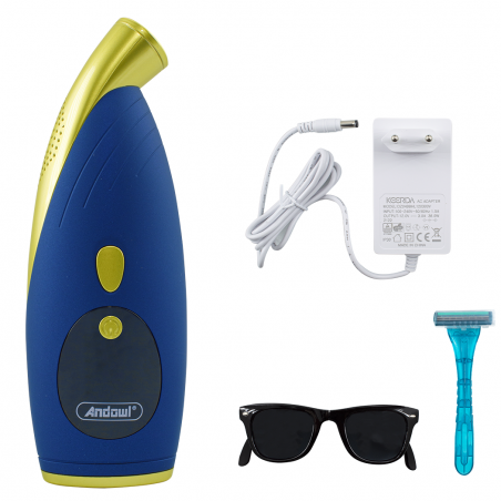 Epilatore Luce Pulsata Laser Elettrico Rimozione Peli Indolore 999.900 Impulsi