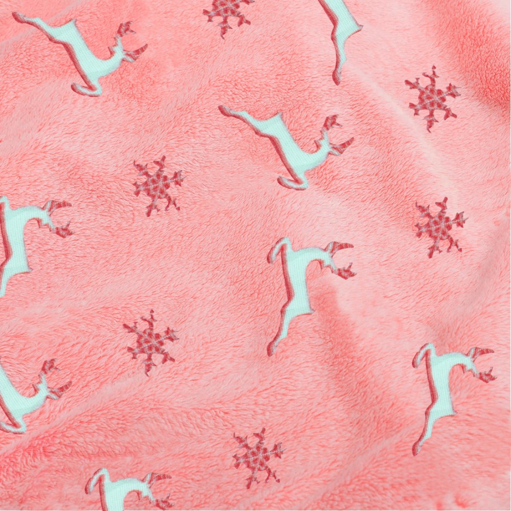 Coperta Magica per Bambini Plaid in Pile Rosso...