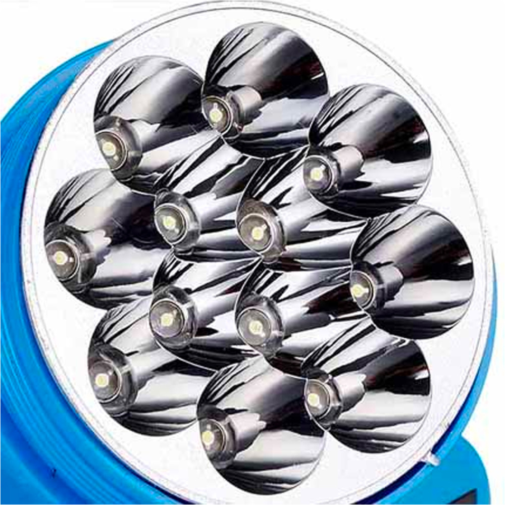 Torcia Frontale Luce LED Lampada Ricaricabile...