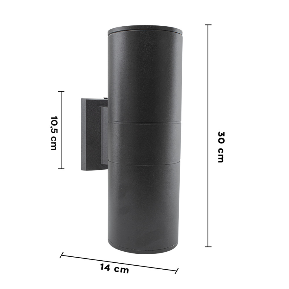 Applique da Parete LED 870182 Lampada Esterno...