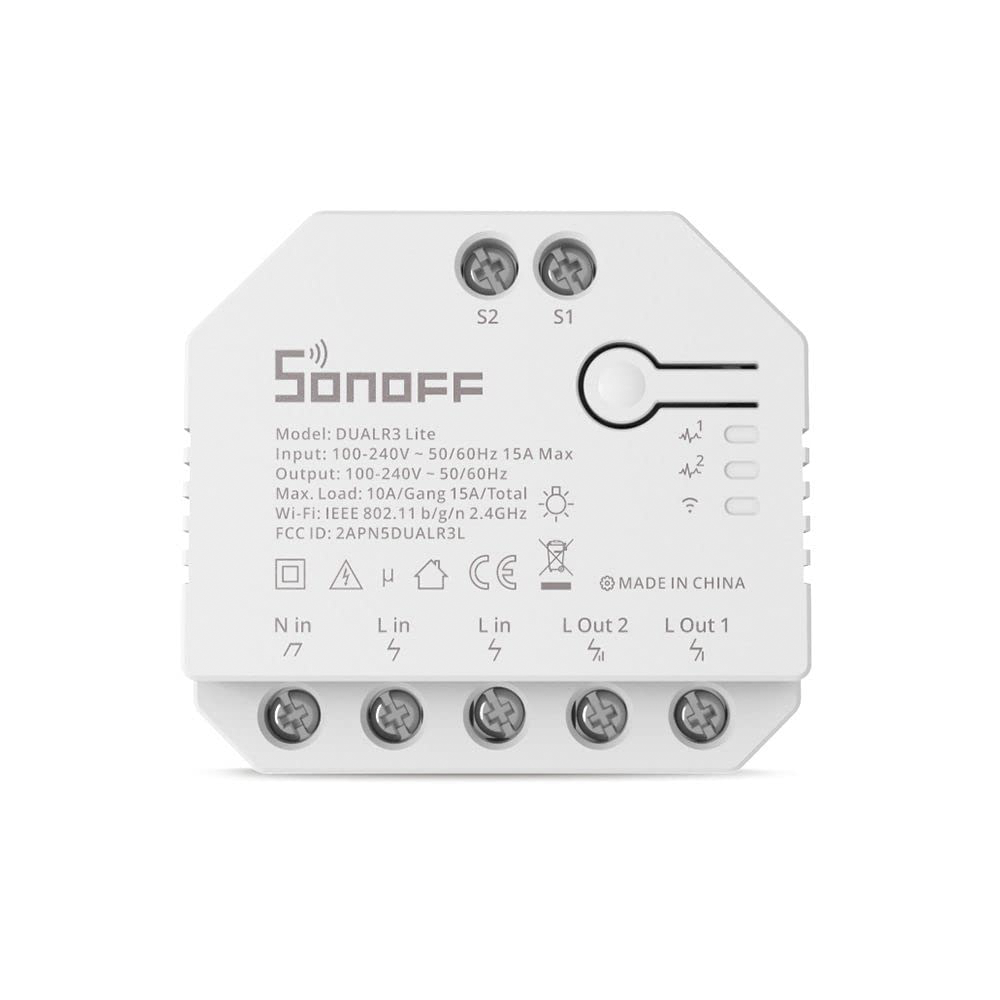 Interruttore Intelligente Sonoff Dual R3 Lite...