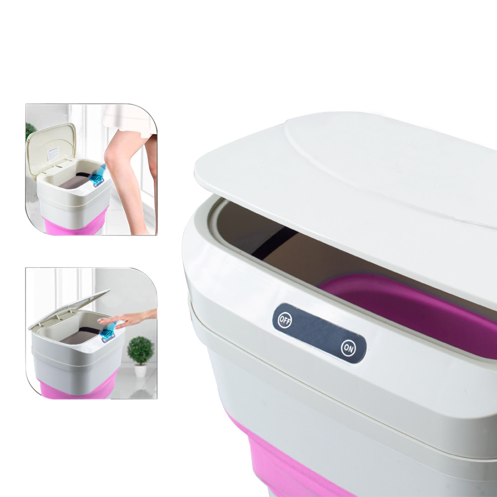 Pattumiera Automatica Pieghevole Sensore...