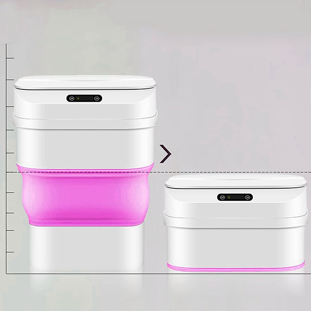 Pattumiera Automatica Pieghevole Sensore...