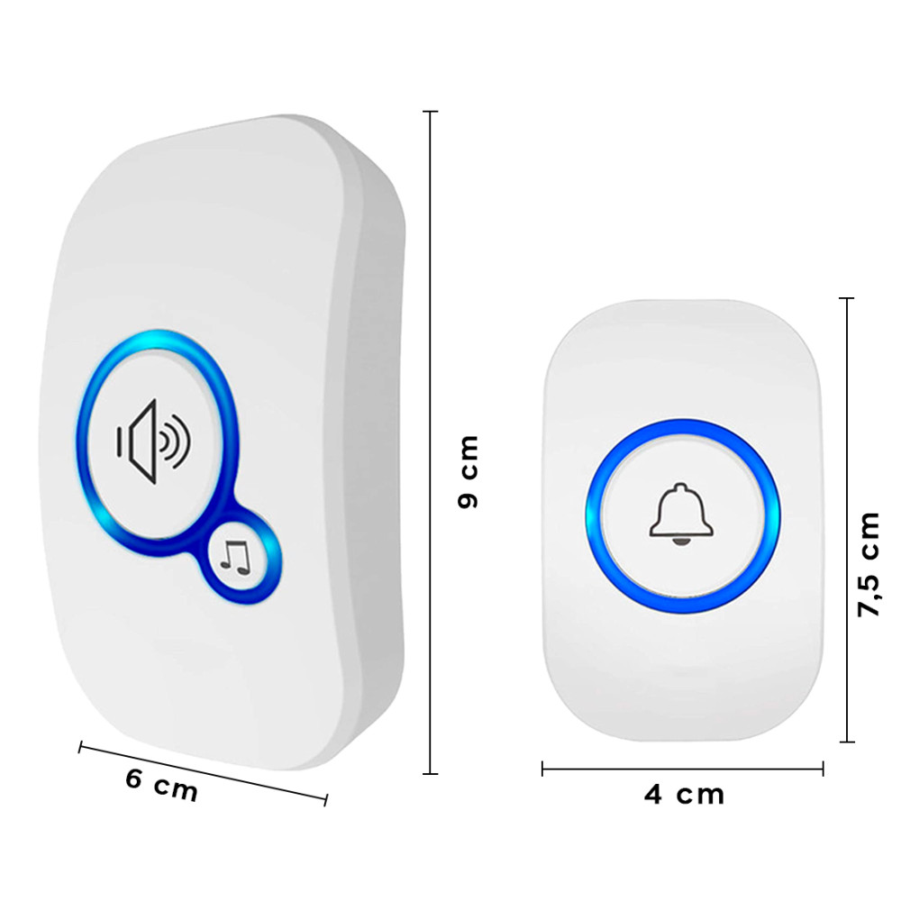 Campanello Wi-Fi Senza Fili da Esterno...