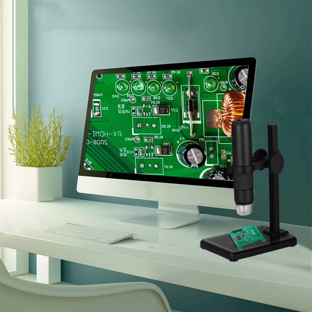 Microscopio Digitale Wi-Fi LED Ingrandimento...