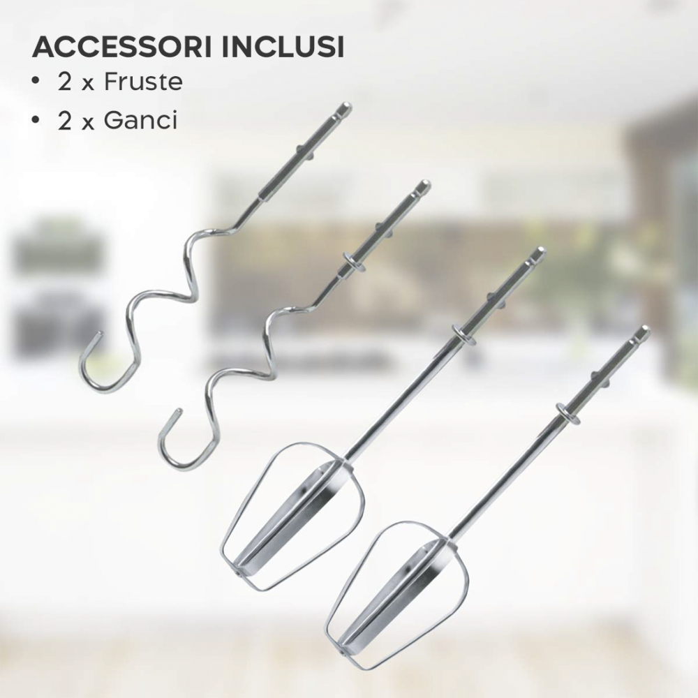 Sbattitore Elettrico Professionale Manuale 7...