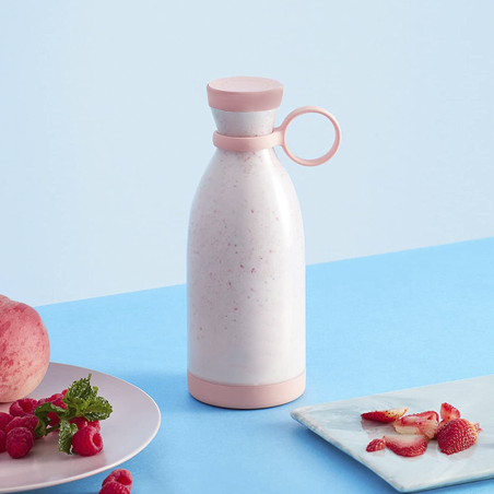 Frullatore Portatile Mini Juice Bottiglia per Smoothie Ricaricabile Portatile