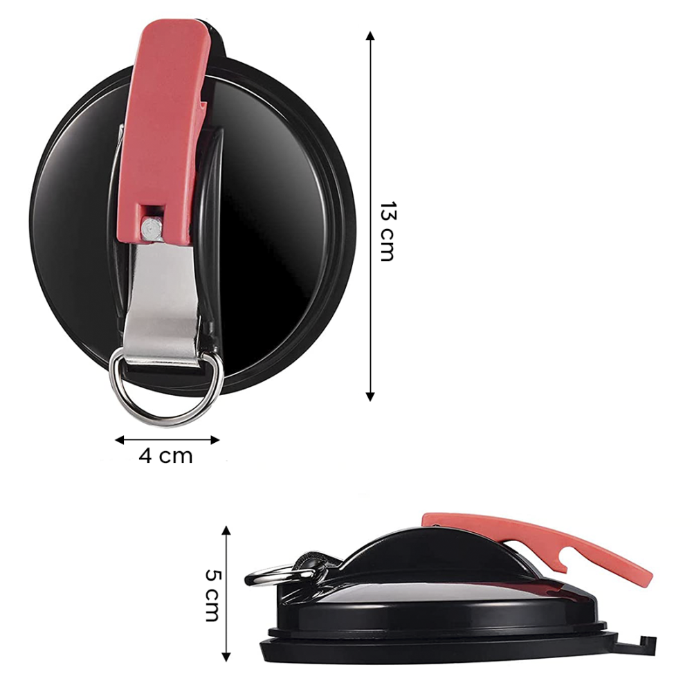 Ventosa di Ancoraggio per Bagaglio Auto Kit 2pz...