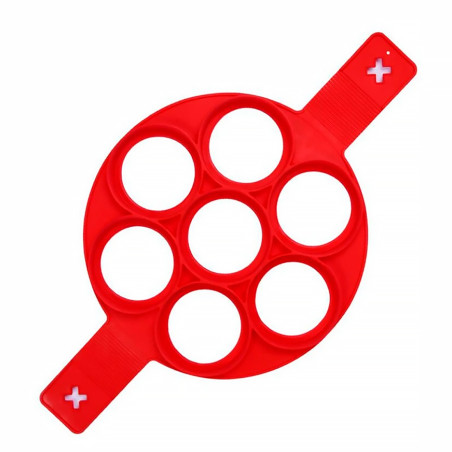 Stampo in Silicone Pancake Pieghevole Antiaderente Senza BPA per Padella e Forno