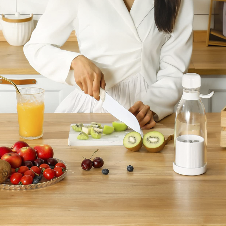 Frullatore Portatile Mini Juice Bottiglia per Smoothie Ricaricabile Portatile