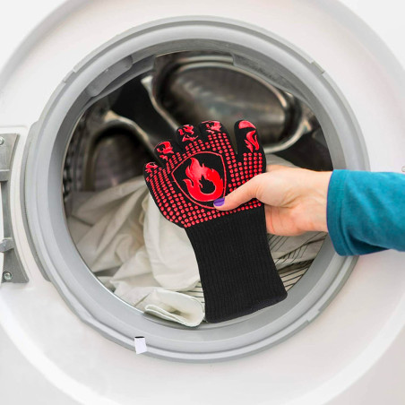 Guanto per Barbecue e Grigliate Resistente al Calore Ingnifugo Accessori BBQ