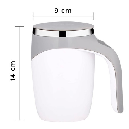 Tazza  da Caffè Automescolante in Acciaio Riutilizzabile Mescolazione Automatica