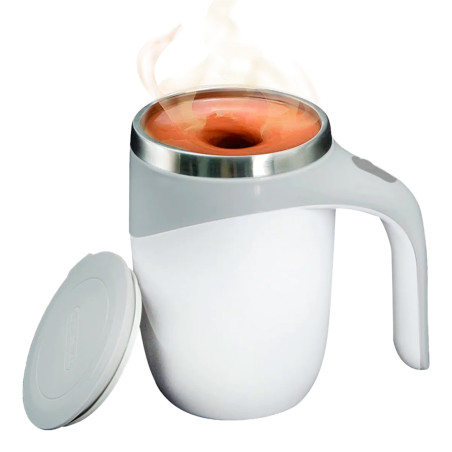 Tazza  da Caffè Automescolante in Acciaio Riutilizzabile Mescolazione Automatica
