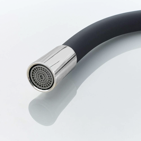 Rubinetto Miscelatore Monocomando Tubo Flessibile Girevole per Lavello Cucina