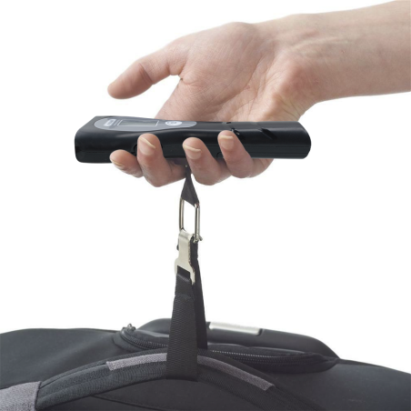 Bilancia Digitale Pesa Valigie Portatile per Bagaglio con Torcia Metro Max 50Kg