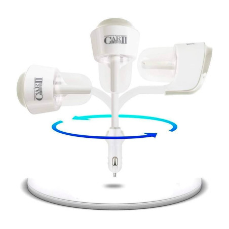 Mini Purificatore Auto Umidificatore Diffusore Aromi con Accendisigari Presa USB