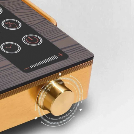 Piano Cottura Induzione Elettrica Portatile 2200W con Display LED Comandi Touch