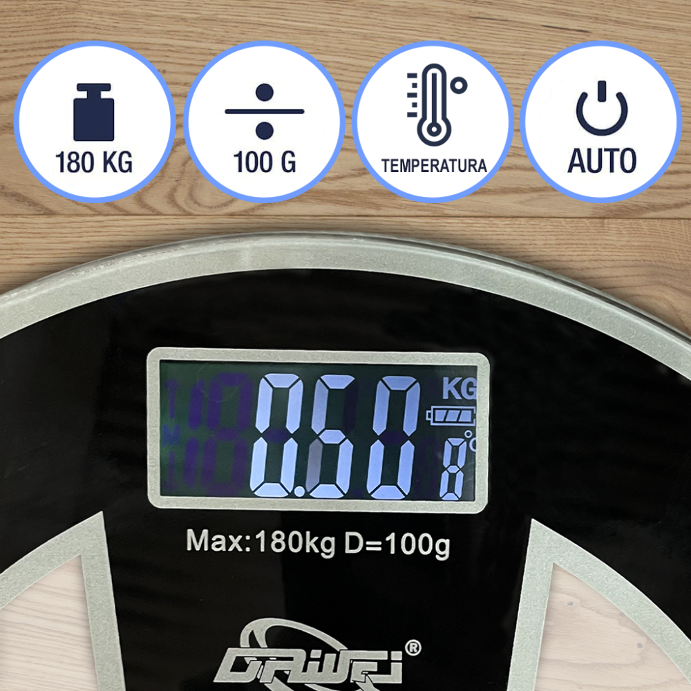 Bilancia Pesa Persona Elettronica Digitale in...